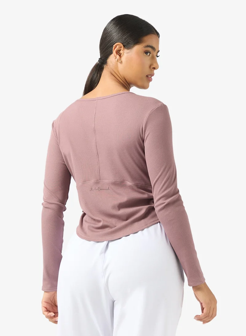 انتا تي شيرت كوميوت بأكمام طويلة